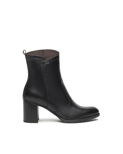 Nero Giardini I513852D Damen-Stiefeletten Aus Leder - Schwarz 40 EU von Nero Giardini