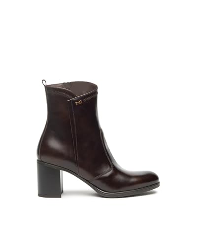 Nero Giardini I513853D Damen-Stiefeletten Aus Leder - Haselnussbraun 36 EU von Nero Giardini