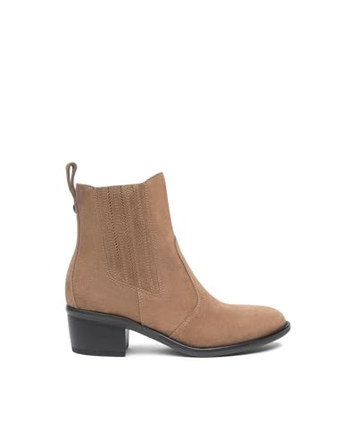 Nero Giardini I513907D Chelsea-Boots Aus Veloursleder Für Damen - Braun 41 EU von Nero Giardini