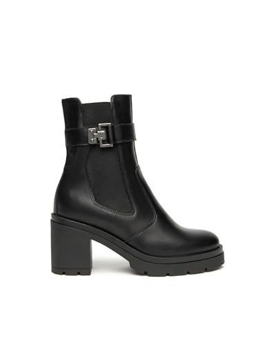 Nero Giardini I514790D Chelsea-Boots Aus Leder Für Damen - Schwarz 35 EU von Nero Giardini