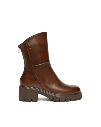 Nero Giardini I514819D Damen-Stiefelette Aus Leder - Haselnussbraun 38 EU von Nero Giardini