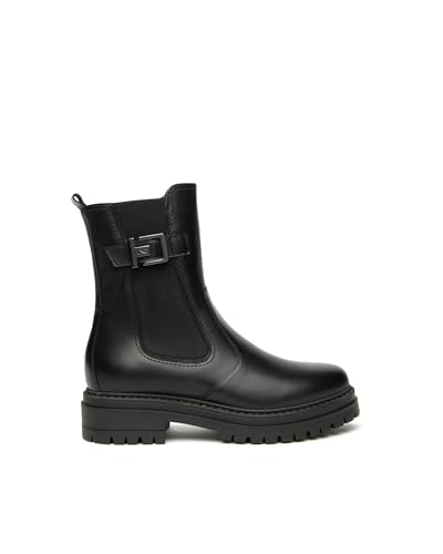 Nero Giardini I514830D Chelsea-Boots Aus Leder Für Damen - Schwarz 37 EU von Nero Giardini