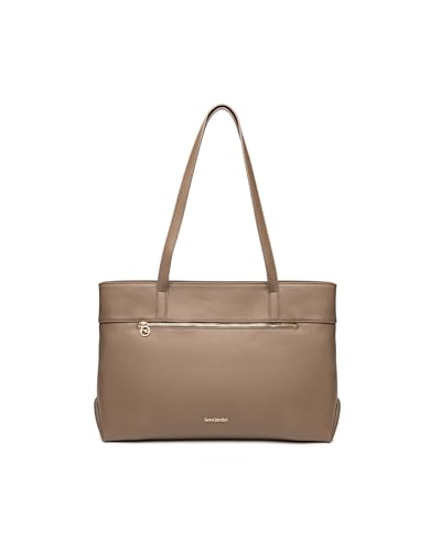 Nero Giardini I544080D Damen-Tote aus technischem Material, walnuss, Medium von Nero Giardini
