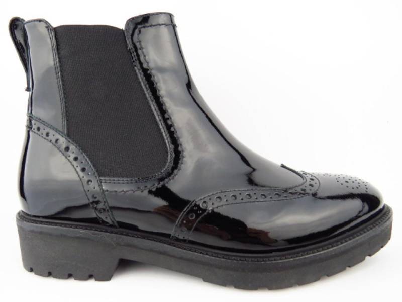 Nero Giardini Vernice (Lack) schwarz Stiefelette von Nero Giardini
