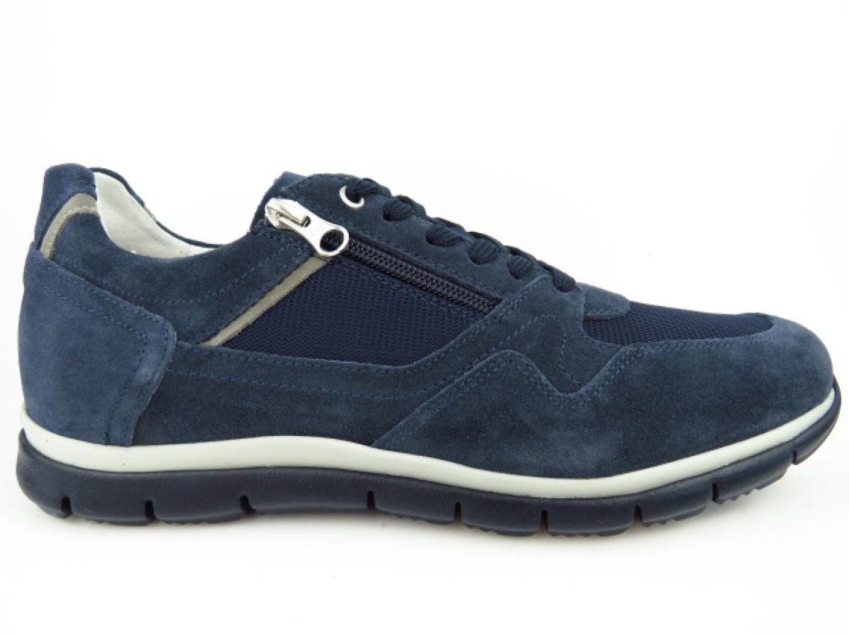 Nero Giardini blau kombi. Reißvers. Sneaker von Nero Giardini