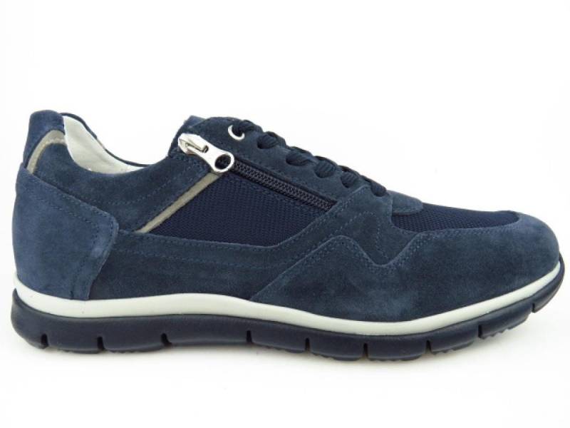 Nero Giardini blau kombi. Reißvers. Sneaker von Nero Giardini