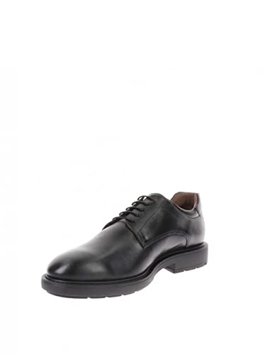 NeroGiardini I202481U Ilcea Schwarz Elegante Schuhe für Herren aus Leder mit Schnürung, Schwarz , 40 EU von Nero Giardini