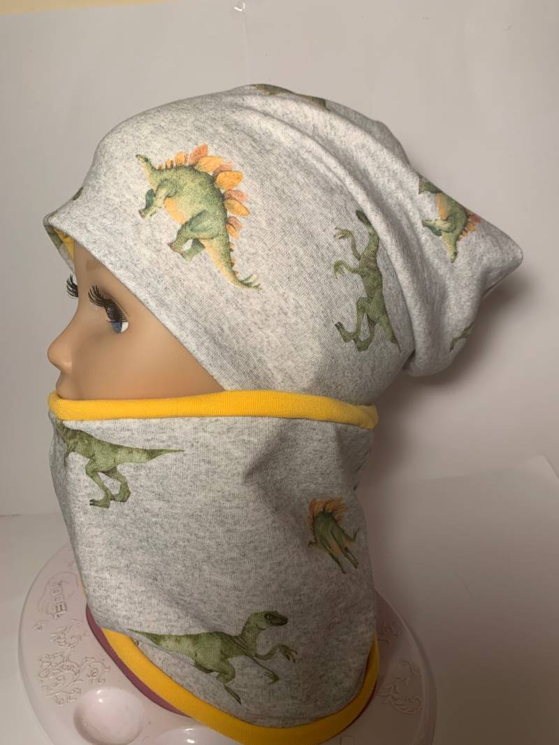 Beanie Mütze Mit Loop/Set Für Jungs/Wendemütze von NeroliDesigns