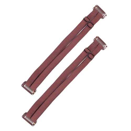 2 Stück Face Lift Tape Instant Face Lift Strap Lifting Bänder Unsichtbarer Schlankheitsgurt Anti Falten Patch Streifen Gesichtsschlankheits Tools mit Clips Braun von Neroyaner