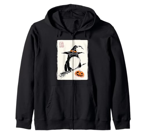 Japanischer mürrischer Frosch Hexe Männer Frauen Kinder Lustig Halloween Kapuzenjacke von Nerrrdy