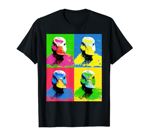 Lustige Enten Gänse Meme Männer Kinder Frauen Lustige Ente Gans T-Shirt von Nerrrdy