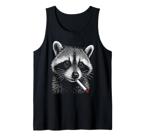Lustiger Waschbär für Herren und Damen Tank Top von Nerrrdy