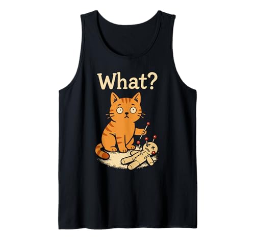 Neuheit Grafik Männer Kinder Frauen Lustige Katze Tank Top von Nerrrdy