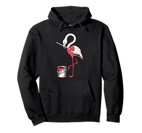 Pink Flamingo Neuheit Männer Frauen Kinder Lustiger Flamingo Pullover Hoodie von Nerrrdy