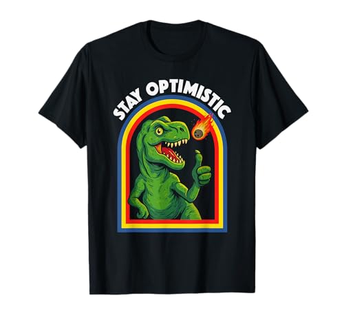 Sarkastischer T-Rex Asteroid Männer Frauen Kinder Lustiger Dinosaurier T-Shirt von Nerrrdy