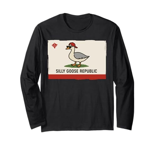 Silly Goose California Novelty für Herren, Damen und Kinder, lustige Gans Langarmshirt Silly Goose California Novelty für Herren, Damen und Kinder, lustige Gans Langarmshirt von Nerrrdy