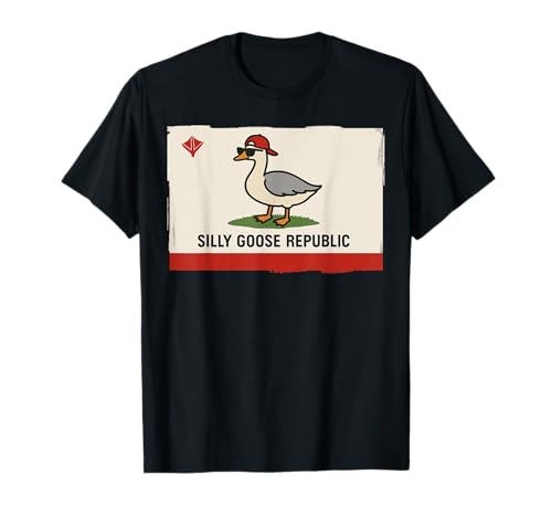 Silly Goose California Novelty für Herren, Damen und Kinder, lustige Gans T-Shirt Silly Goose California Novelty für Herren, Damen und Kinder, lustige Gans T-Shirt von Nerrrdy