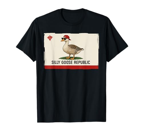 Silly Goose California Novelty für Herren, Damen und Kinder, lustige Gans T-Shirt Silly Goose California Novelty für Herren, Damen und Kinder, lustige Gans T-Shirt von Nerrrdy