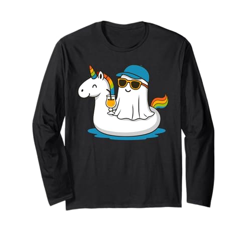 Sommer Halloween im Juli Männer Frauen Kinder Sommer Geist Langarmshirt Sommer Halloween im Juli Männer Frauen Kinder Sommer Geist Langarmshirt von Nerrrdy