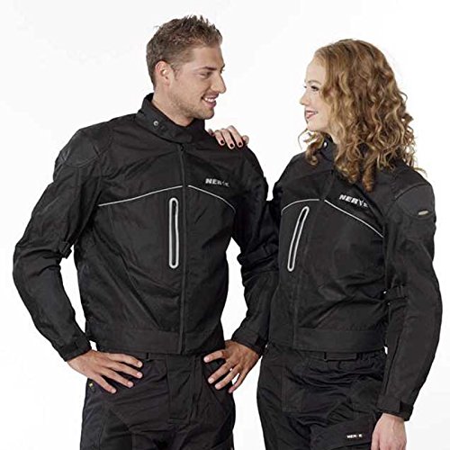 Nerve Shop Leichte Dünne Mesh Motorradjacke -Run- Roller Motorrad Jacke Herren Kurz Protektorenjacke Männer Textil Sommerjacke Luftdurchlässig - schwarz - 2XL / XXL Nerve Shop Leichte Dünne Mesh Motorradjacke -Run- Roller Motorrad Jacke Herren Kurz Protektorenjacke Männer Textil Sommerjacke Luftdurchlässig - schwarz - 2XL / XXL von Nerve Shop