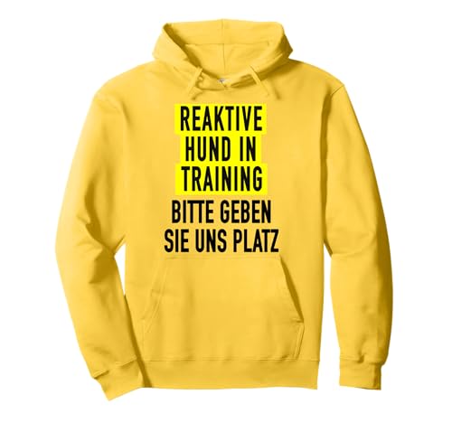 Reaktiver Hund im Training für Frauen & nervöse Hundebesitzer Pullover Hoodie Reaktiver Hund im Training für Frauen & nervöse Hundebesitzer Pullover Hoodie von Nervous Dog Reactive Dog Owner Training Apparel