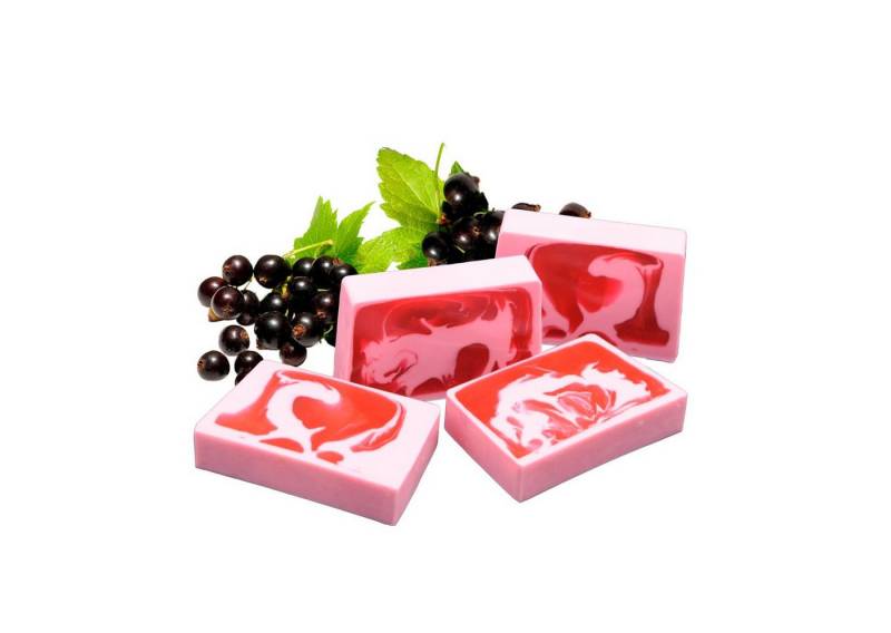 Nesbel - Spüren Sie die Reinheit? Handseife 3 Stück schwarze Johannesbeere, Glycerin Hand-und Dusch Seife mit Ziegenmilch 300g von Nesbel - Spüren Sie die Reinheit?