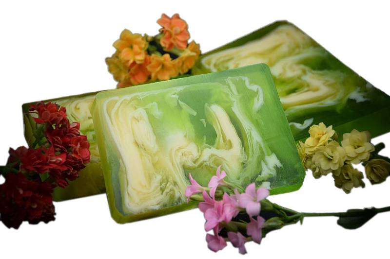 Nesbel - Spüren Sie die Reinheit? Handseife Frühling, Glycerin Hand-und Dusch Seife mit Ziegenmilch 100g von Nesbel - Spüren Sie die Reinheit?