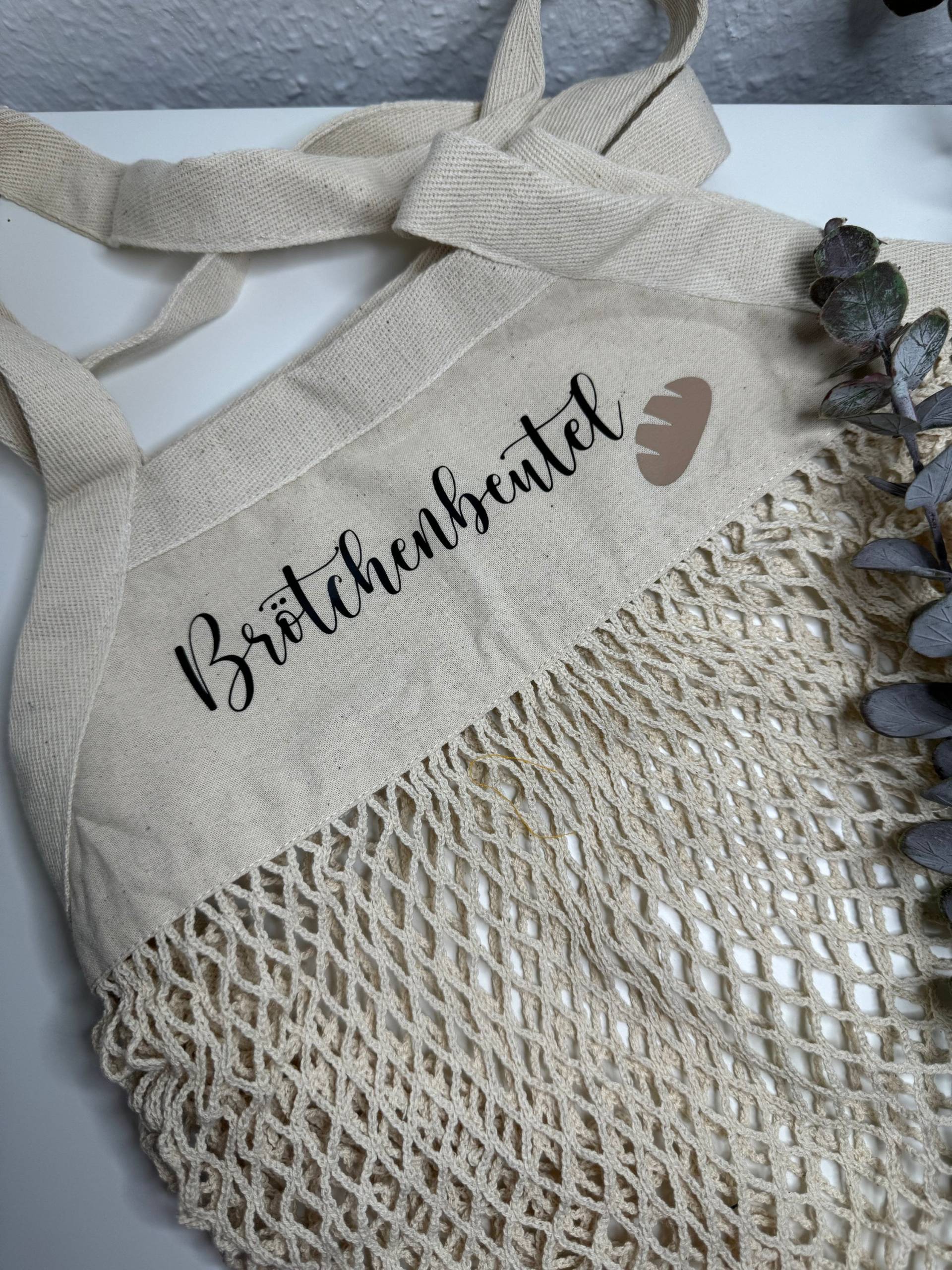 Beutel Für Brötchen Und Brot | Brötchentasche Brötchenbeutel Einkaufstasche Einkaufsbeutel Shopping Bag von NessasGluecksmomente