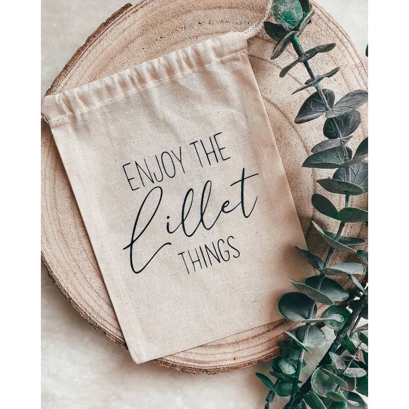 Jutebeutel Mit Spruch | Enjoy The Lillet Things Für Jeden Anlass Handgemacht Jutebeutel Mit Spruch | Enjoy The Lillet Things Für Jeden Anlass Handgemacht von NessasGluecksmomente