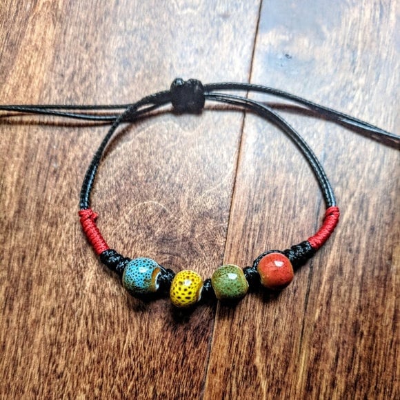 Boho Perlen Armband Handgefertigt von NessieGifts