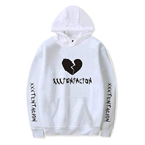 Herren Kapuzenpullover Langarm Basic Style Xxxtentacion Hoodie Sweatshirt Unisex Sport Casual Top Jumper Pullover Kapuzenpulli Sweatjacke von Nest Home