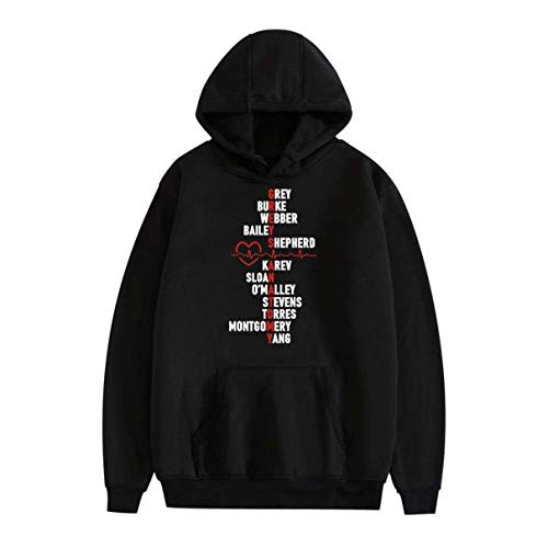 Nest Home Grey's Anatomy Hoodies Sweatshirts Pullover Langarm Trainingsanzug für Damen und Herren Nest Home Grey's Anatomy Hoodies Sweatshirts Pullover Langarm Trainingsanzug für Damen und Herren von Nest Home
