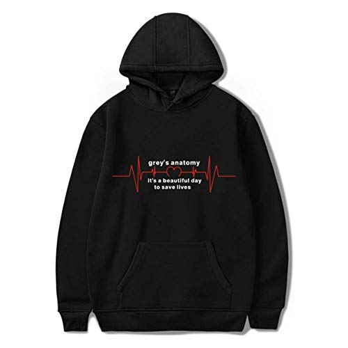 Nest Home Grey's Anatomy Hoodies Sweatshirts Pullover Langarm Trainingsanzug für Damen und Herren von Nest Home