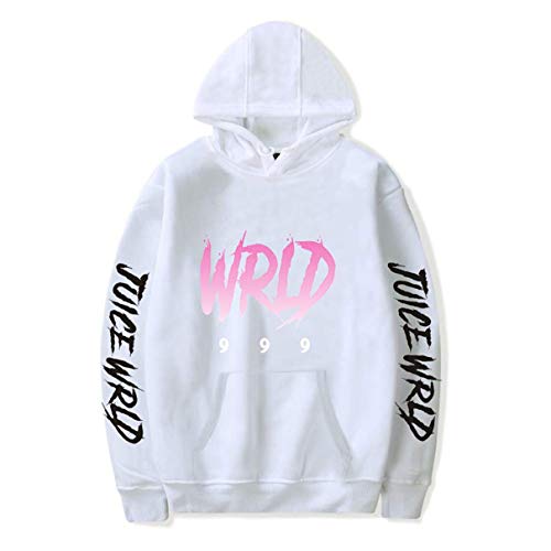 Nest Home Herren Juice Wrld Hoodie 999 Long Sleeve Hip-Hop Sweatshirt für Damen Damen von Nest Home