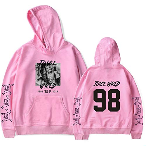 Nest Home Juice Wrld Sweatshirt Unisex Casual Hoodies, Hip Hop Kapuzenpullover für Männer Frauen von Nest Home