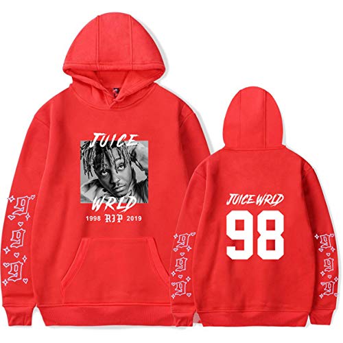 Nest Home Juice Wrld Sweatshirt Unisex Casual Hoodies, Hip Hop Kapuzenpullover für Männer Frauen von Nest Home