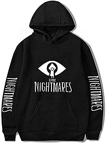 Nest Home Little Nightmares 2 Hoodie Hoodies Herren Oversize Sweatshirts Dünn Kapuzenpullover Harajuku Pullover von Nest Home