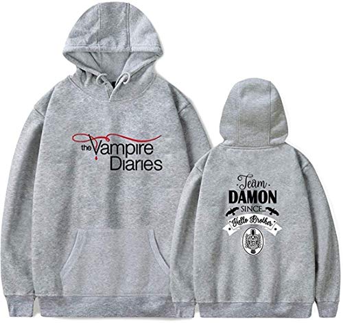 Nest Home The Vampire Diaries Merch Hoodies Damen / Herren Langarm Pullover Sweatshirts Harajuku Casual Kapuzenkleidung Unisex von Nest Home