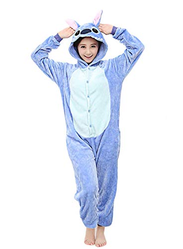 Nest Home Unisex Onesie Stitch Cosplay Kostüme Pyjama Erwachsene von Nest Home