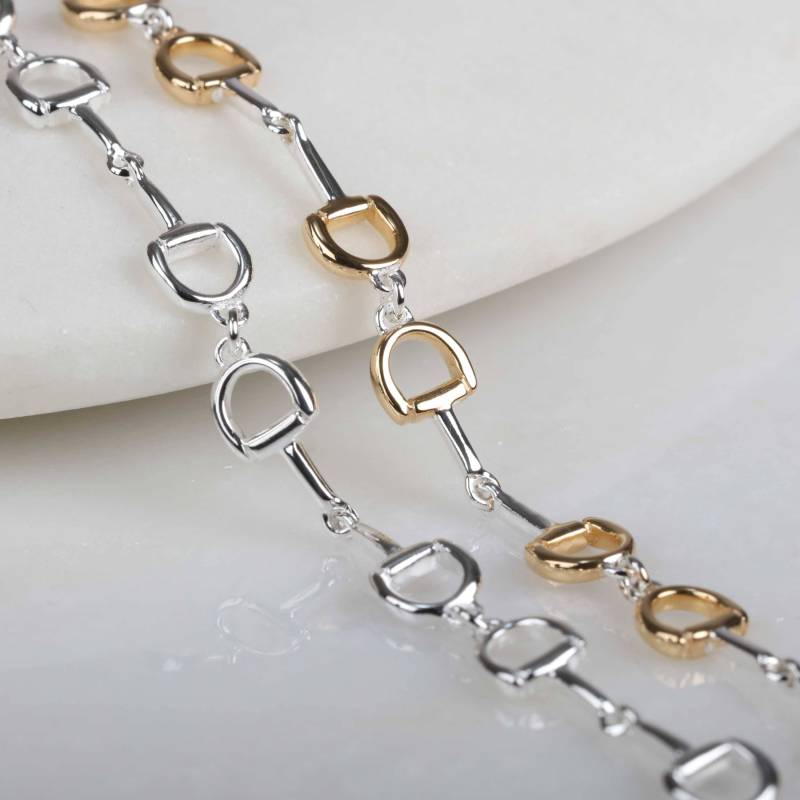 Reittrense Halskette Aus Massivem Silber Oder Und Gold Reittrense Halskette Aus Massivem Silber Oder Und Gold von NestGiftShop