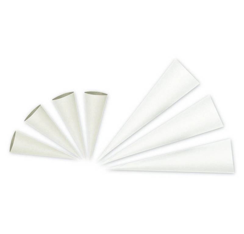 Nestler Schultüte Bastelschultüte 70cm weiss von Nestler