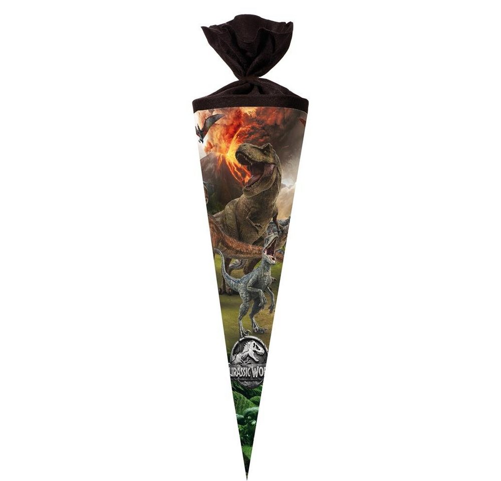Nestler Schultüte Jurassic World, 70 cm, rund, mit schwarzem Filzverschluss Nestler Schultüte Jurassic World, 70 cm, rund, mit schwarzem Filzverschluss von Nestler