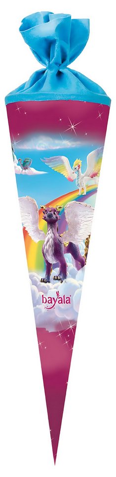 Nestler Schultüte Nestler Schultüte Filzv. 70 cm rund bayala Dra2 Schleich von Nestler