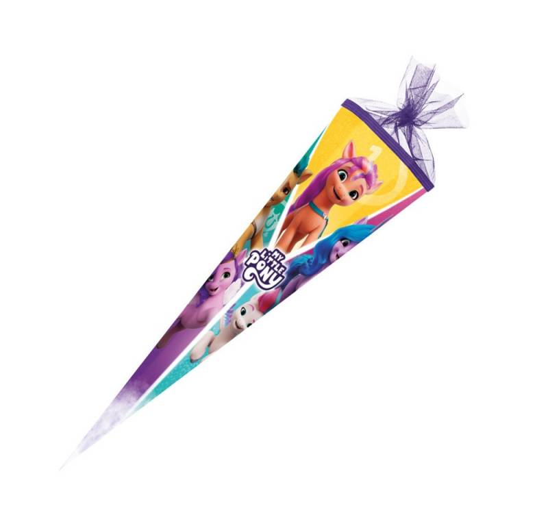 Nestler Schultüte Nestler Schultüte My little Pony Generation 5 eckig mit Tüllverschluss von Nestler