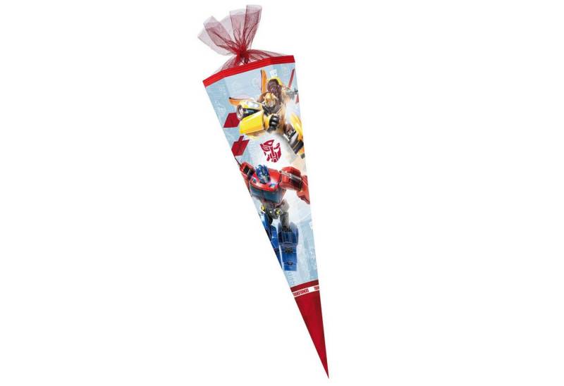 Nestler Schultüte Nestler Schultüte Transformer 85 cm 6-eckig Tüll/Textilborte von Nestler