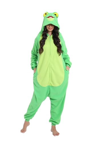 Nestoto Onesie Tier Damen Sleepwear Erwachsene Hoodie Tier Jumpsuit Pyjamas Tieroutfit von Nestoto
