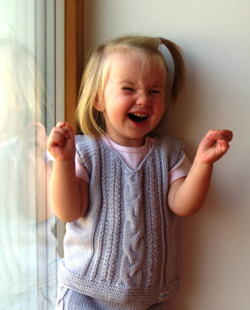 Sofort Lieferbar 12-24 Monaten Gestrickte Baby/Kleinkind Weste, Silber-Grau-Merino-Wolle-Tank-Top Für Jungen Oder Mädchen, Von Hand Gestrickt in von NesyBaby