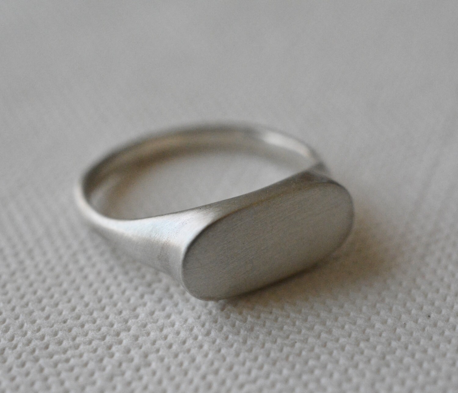 Siegelringe Für Damen, Weißgold Siegelring, Siegelring Zarter Ring Aus 14K Gold, Gold Siegelringe Für Damen, Weißgold Siegelring, Siegelring Zarter Ring Aus 14K Gold, Gold von NetAmitJewelry
