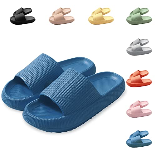 Neteson Cozyslides Original Damen Hausschuhe Wolken Schlappen Original Weich Rutschfest Badeschuhe Herren EVA Sommer Badeschlappen Sandalen Gummi Pantoletten von Neteson