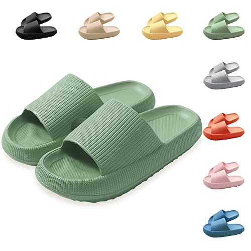 Neteson Cozyslides Original Damen Hausschuhe Wolken Schlappen Original Weich Rutschfest Badeschuhe Herren EVA Sommer Badeschlappen Sandalen Gummi Pantoletten von Neteson